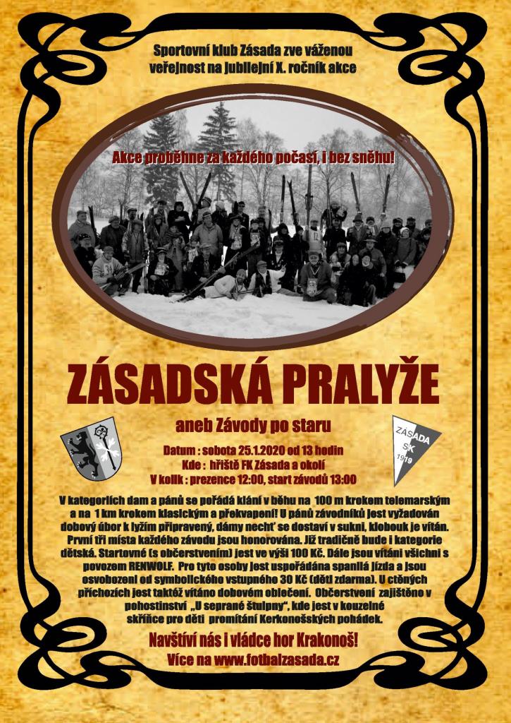 pralyže plakát