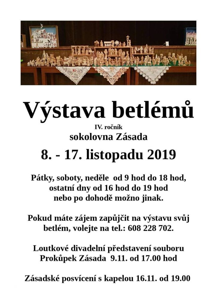 výstava betlémů
