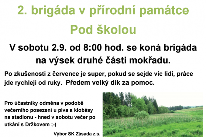 zásada opod školou brigáda