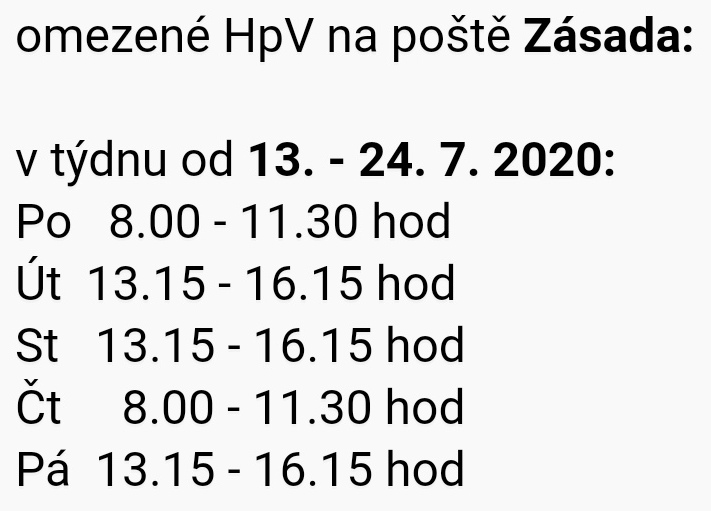 pošta