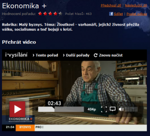 Ekonomika + : Žloutkovo varhanářství