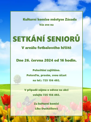 Setkání seniorů 26. června 1