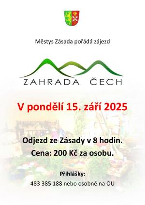 zahrada čech